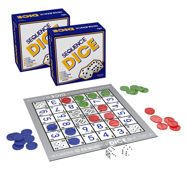 Jax Sequence Dice Game, Pack Of 2 JAX8007-2