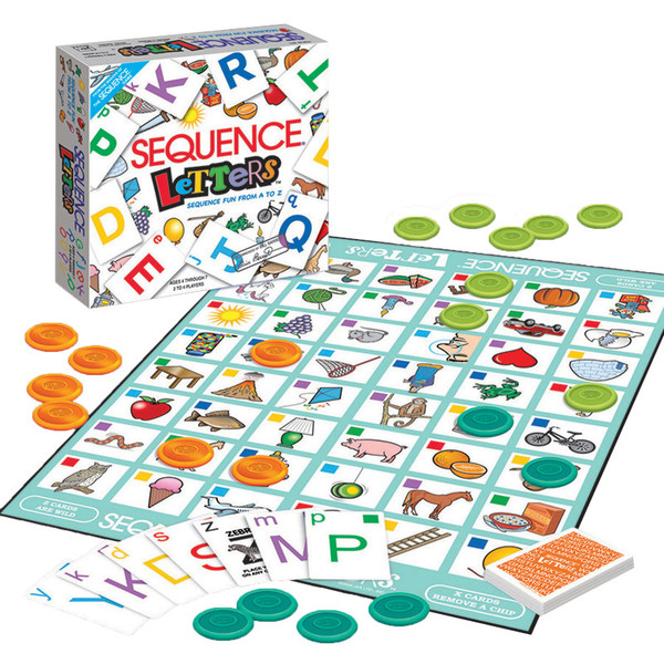 Jax Sequence Letters Board Game For Kids JAX8011