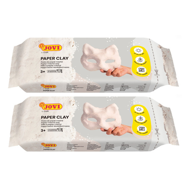 Jovi Paper Modeling Clay, 1.5Lb Bar, Pack Of 2 JOV380-2