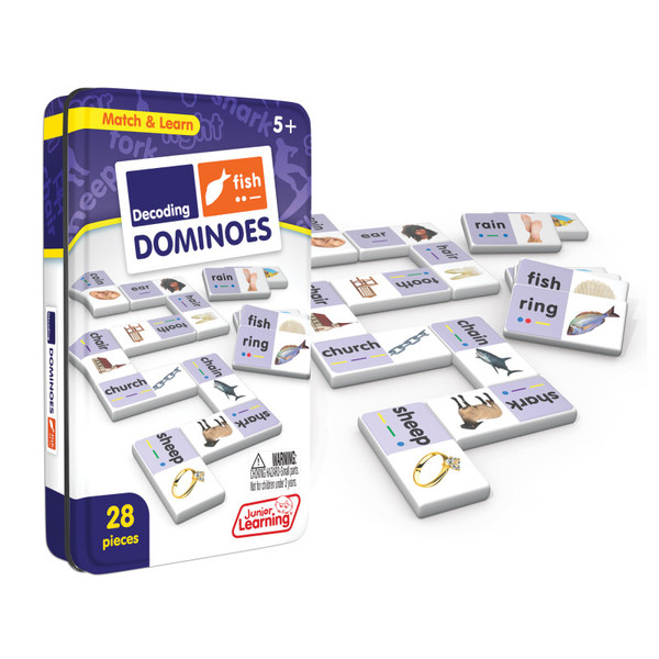 Junior Decoding Match & Learn Dominoes JRL670