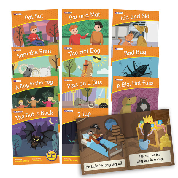 Junior Letters & Sounds Phase 2 Set 2 Fiction JRLBB106