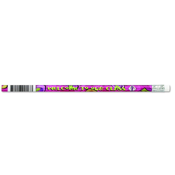Moon Pencils Welcome To Our Class, 12 Per Pack, 12 Packs JRM2117B-12