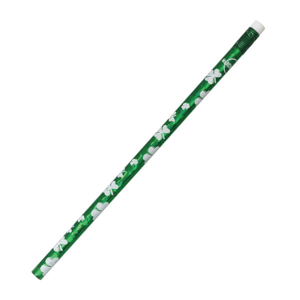 Moon Shamrock Glitz Pencils, 12 Per Pack, 12 Packs JRM7414B-12