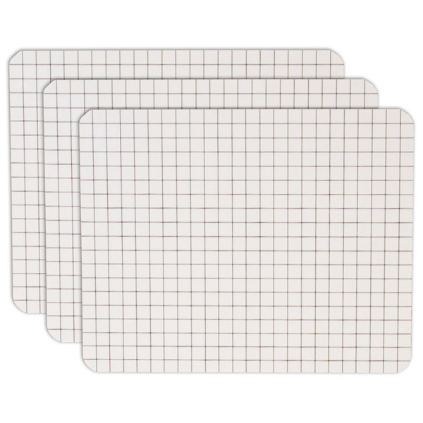 Kleenslate Rectangular Adhesive Graph Replacement Sheets, 6 Per Pack, 3 Packs KLS7129-3
