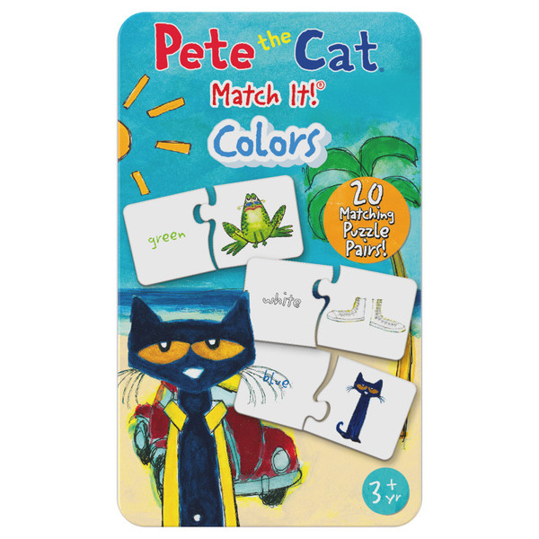 The Pete The Cat - Match It! Tin - Colors LJI115664