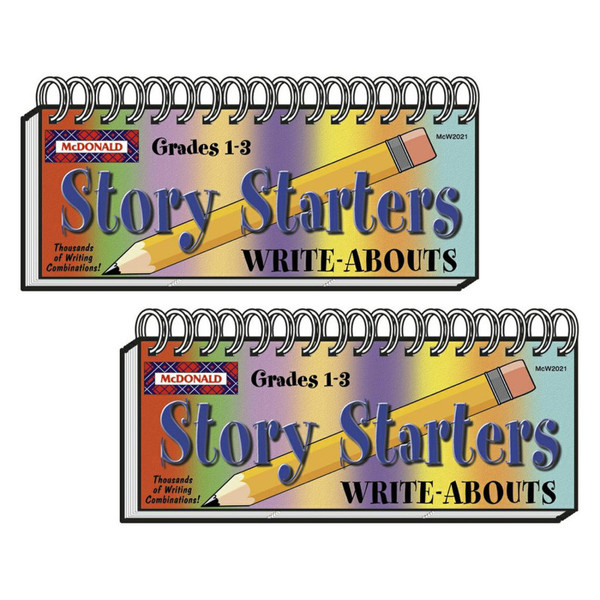 Mcdonald Write-Abouts Story Starters, Pack Of 2 MC-W2021-2