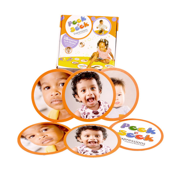 Mojo Seek And Peek Expression Match-Up Game MJ-810001