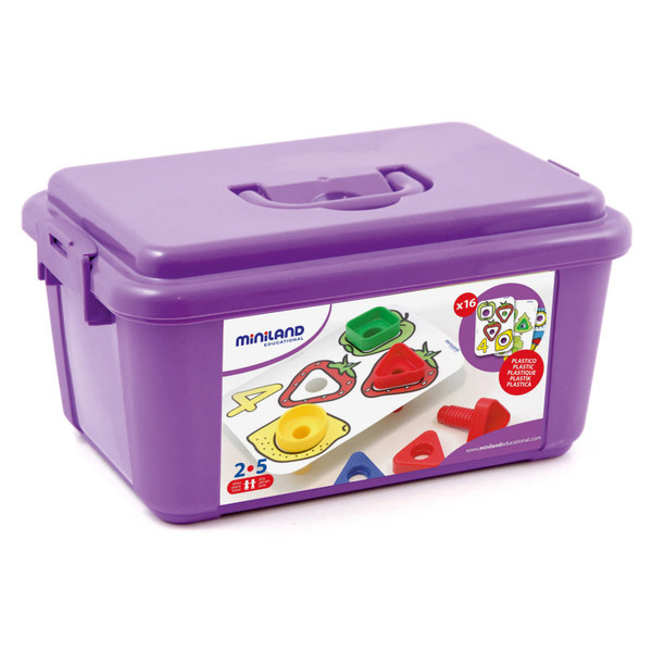 Miniland Nuts & Bolts School Activity Set, 88 Pieces MLE31759