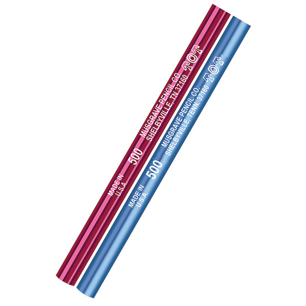 Musgrave Tot "Big Dipper" Jumbo Pencils, Without Eraser, 12 Per Pack, 6 Packs MUS500-6