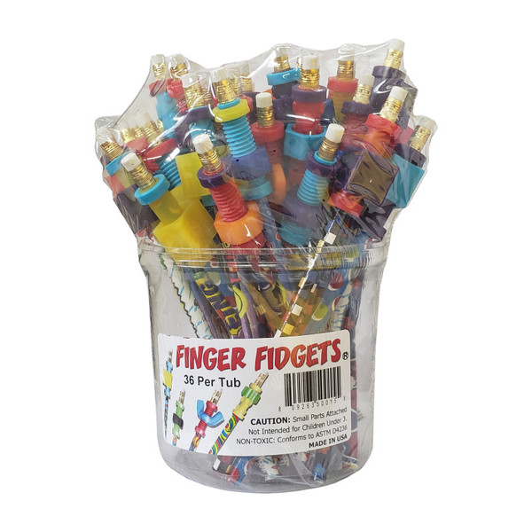 Musgrave Finger Fidget, Tub Of 36 MUSFIDGETS