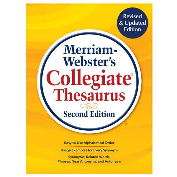 Merriam-Webster Collegiate Thesaurus, Second Edition MW-3700