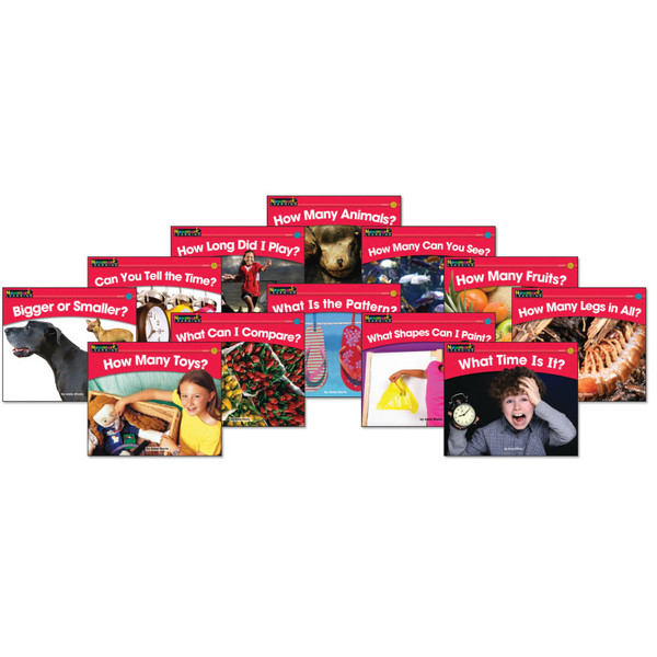 Newmark Rising Readers Leveled Books, Math Set, Set Of 12 NL-0132