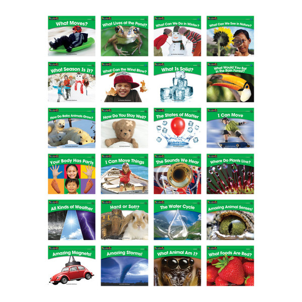 Newmark Rising Reader Science, Single-Copy, Set Volumes 1 And 2, Set Of 24 NL-0522