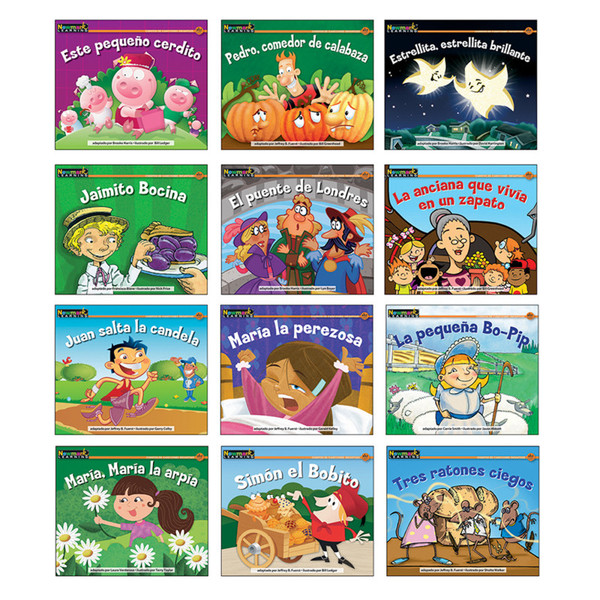Newmark Decodable Readers Grade K Consonants And Short Vowels (A, I, O), 19 Books NL-6831