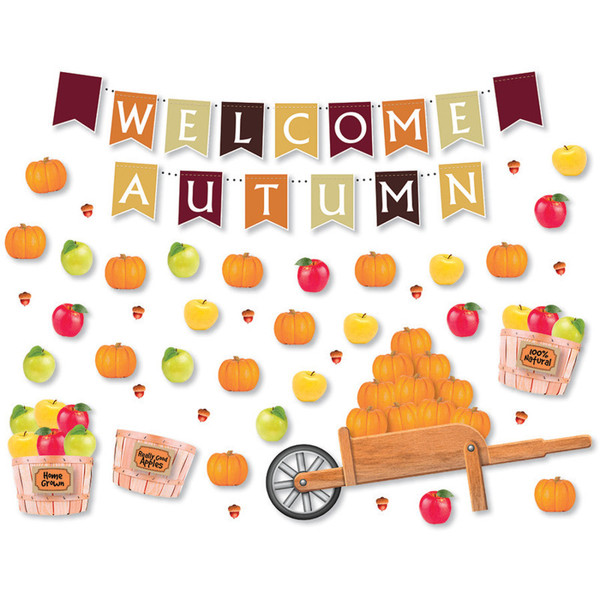 North Welcome Autumn Bulletin Board Set NST3500