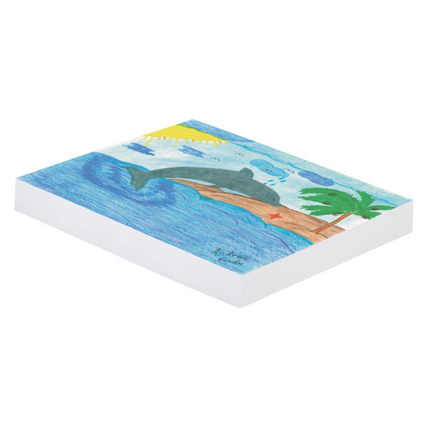 Pacon Newsprint Paper, White, 24" X 36", 500 Sheets PAC3414