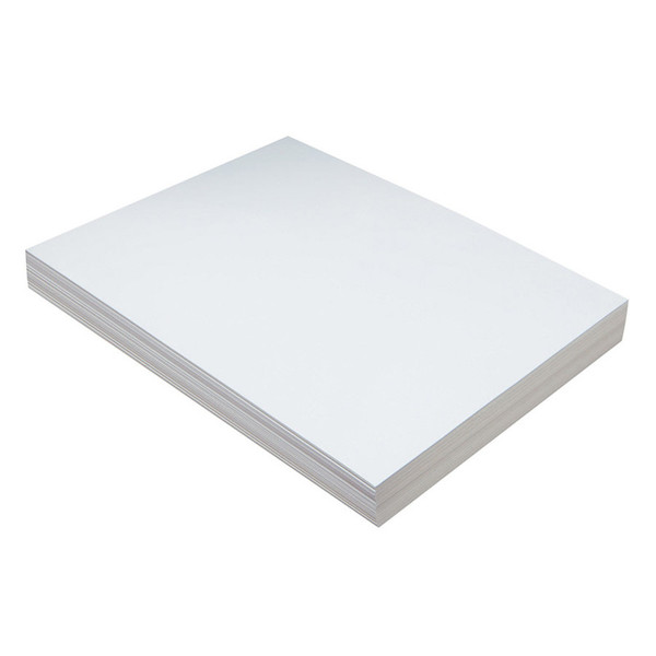 Pacon Heavyweight Tagboard, White, 9" X 12", 100 Sheets PAC5211