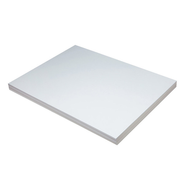 Pacon Heavyweight Tagboard, White, 18" X 24", 100 Sheets PAC5220