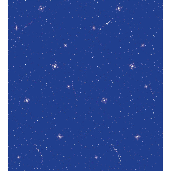 Fadeless Bulletin Board Art Paper, Night Sky, 48" X 12', 4 Rolls PAC56228