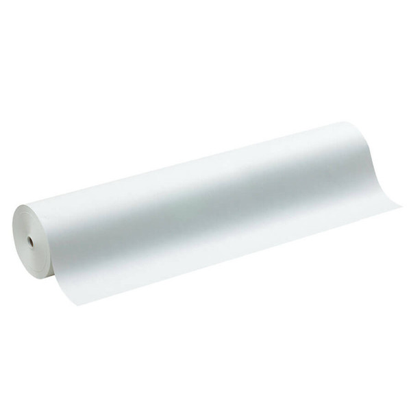 Pacon Lightweight Kraft Paper Roll, White, 48" X 1,000', 1 Roll PAC5648