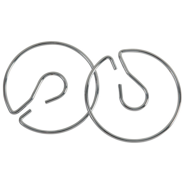 Pacon Chart Stand Rings, Metal, 4", 2 Rings PAC74440