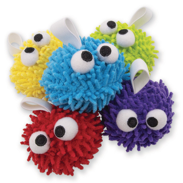 Pacon Whiteboard Erasers, Eraser Puffs, Elastic Band, 3" X 3", 25 Erasers PACAC9003