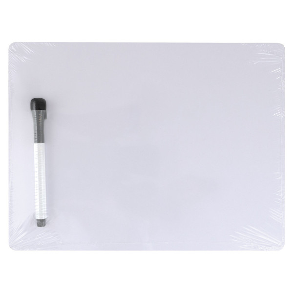 Pacon Dry Erase Whiteboard, 1-Sided, Plain, With Marker/Eraser, 9" X 12" PACAC9881C1