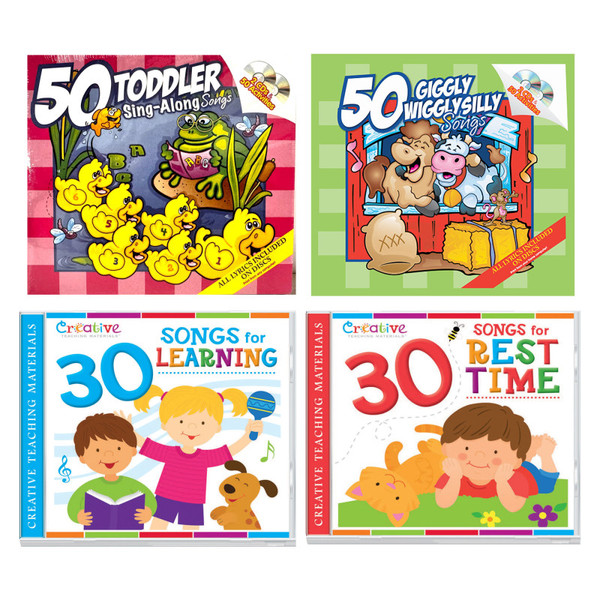 Creative Children'S Music Cd Bundle Set 1, 6 Cds PBSCTM2019
