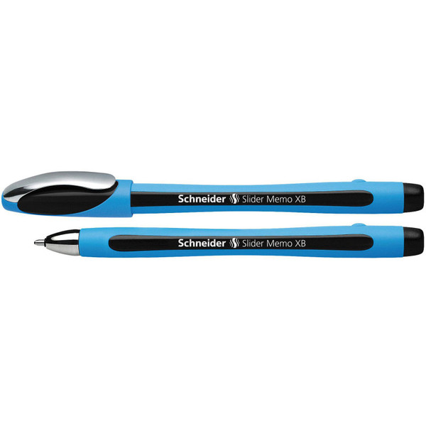 Schneider Slider Memo Xb Ballpoint Pen, 1.4 Mm, Black Ink, Single Pen PSY150201