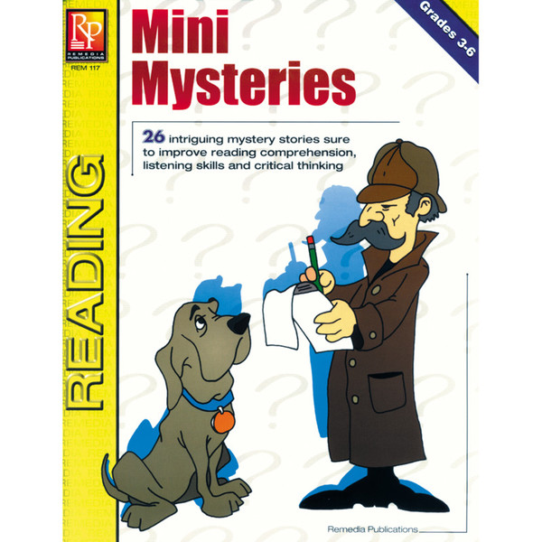 Remedia Mini Mysteries Book, Grades 3-6 REM117