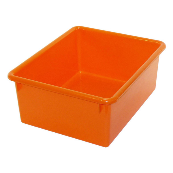 Romanoff Stowaway 5" Letter Box No Lid, Orange ROM16109
