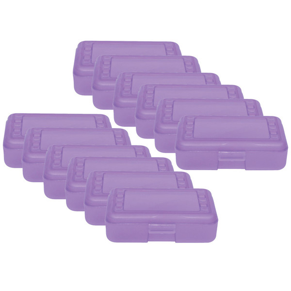 Romanoff Pencil Box, Grape, Pack Of 12 ROM60226-12