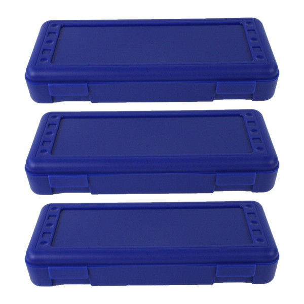 Romanoff Ruler Box, Blue, Pack Of 3 ROM60304-3