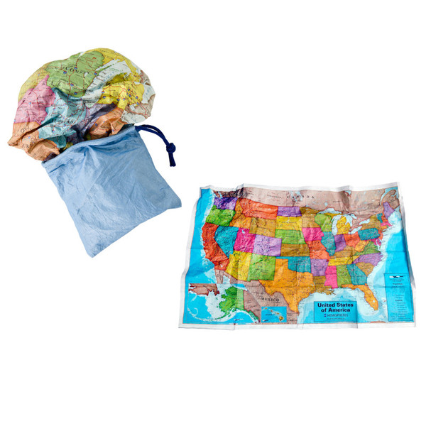 Round Scrunch Map Of The United States RWPSM02
