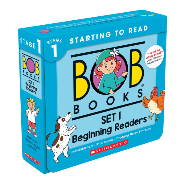 Scholastic Bob Books Beginning Readers Book, Set 1, Set Of 12 SB-0439845009