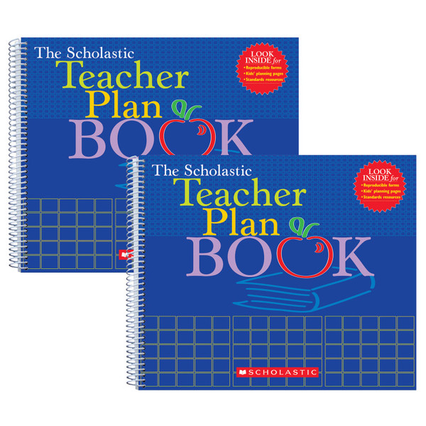 Scholastic Teacher Plan Book (Updated), Pack Of 2 SC-0439710561-2