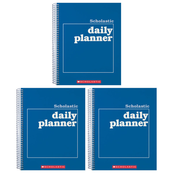 Scholastic Scholastic Daily Planner, Pack Of 3 SC-0590490672-3