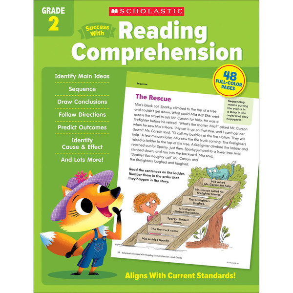 Scholastic Success With Reading Comprehension: Grade 2 SC-735543