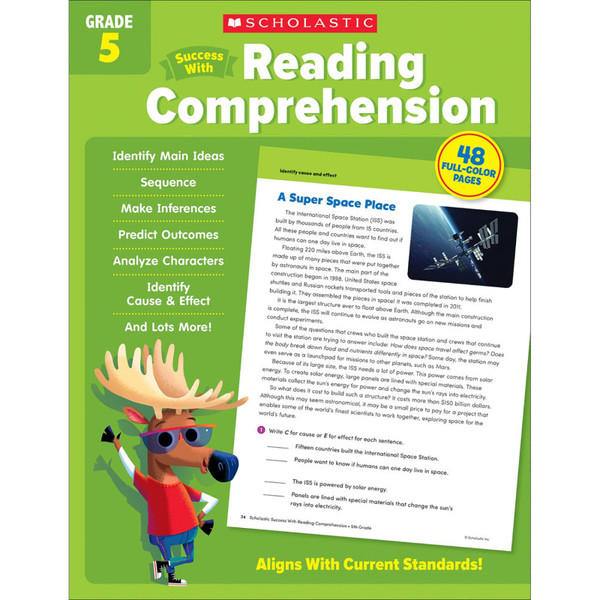 Scholastic Success With Reading Comprehension: Grade 5 SC-735547