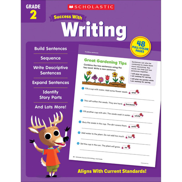 Scholastic Success With Writing: Grade 2 SC-735556