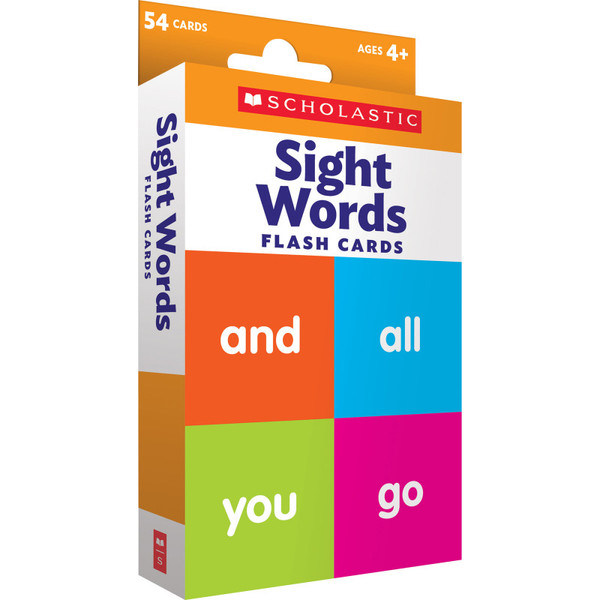 Scholastic Flash Cards: Sight Words SC-823358