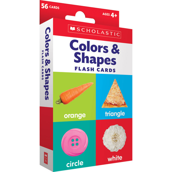 Scholastic Flash Cards: Colors & Shapes SC-823360