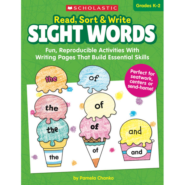 Scholastic Read, Sort & Write: Sight Words SC-860649