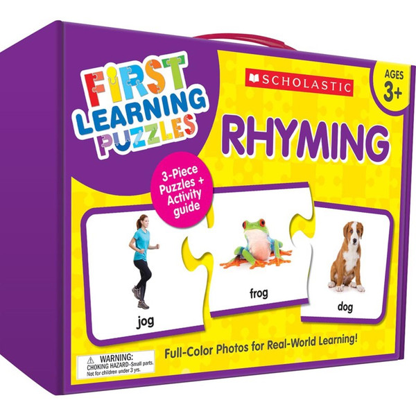 Scholastic First Learning Puzzles: Rhyming SC-863052