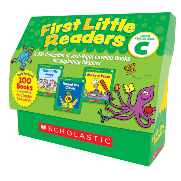 Scholastic First Little Readers Books, Guided Reading Level C, 5 Copies Of 20 Titles SC-9780545223034