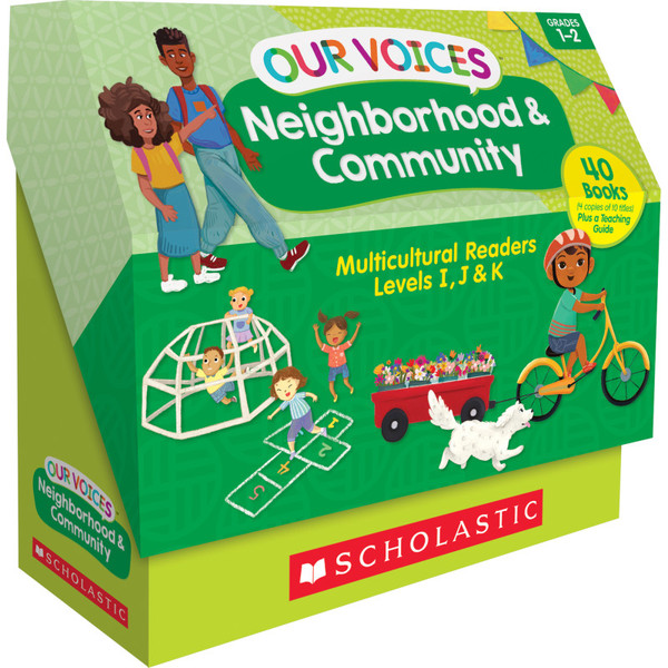 Scholastic Neighborhood & Community Class Set, 40 Books SC-9781338837209