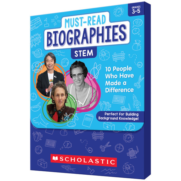 Scholastic Must Read Biographies Stem SC-9781546107118
