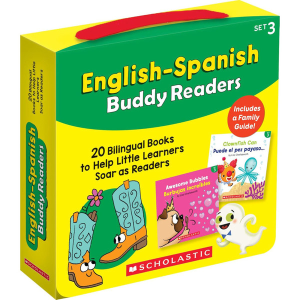 Scholastic English-Spanish Buddy Readers: Set 3, Single-Copy Set, 20 Books SC-9781546160519