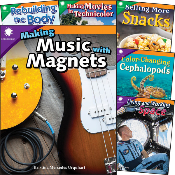 Teacher Smithsonian Informational Text: Pushing The Limits, 6-Book Set, Grades 4-5 SEP106139