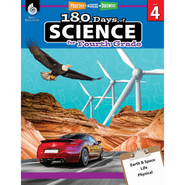 Shell 180 Days Of Science For Fourth Grade SEP51410
